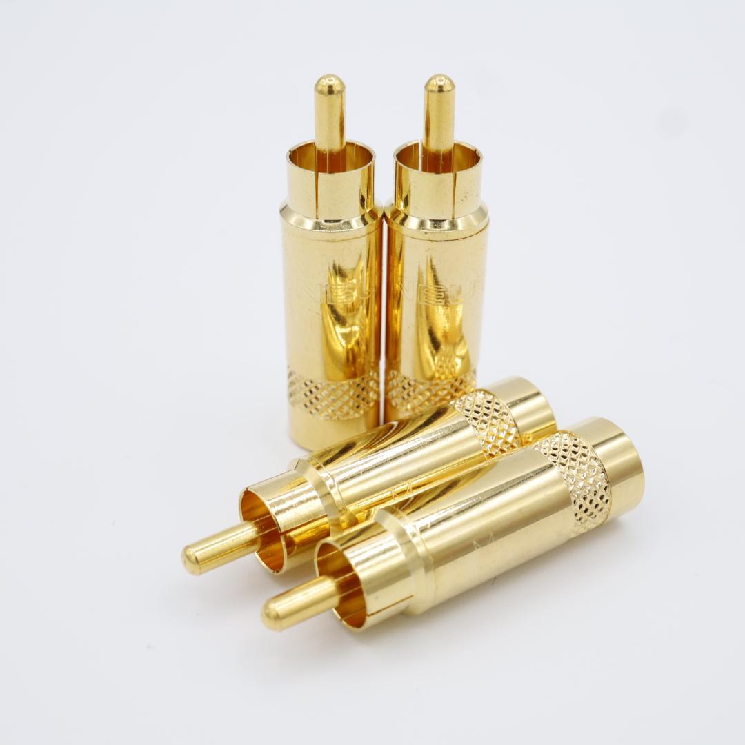 ベルデン 88760 5m +REAN ゴールドタイプ RCA 2本