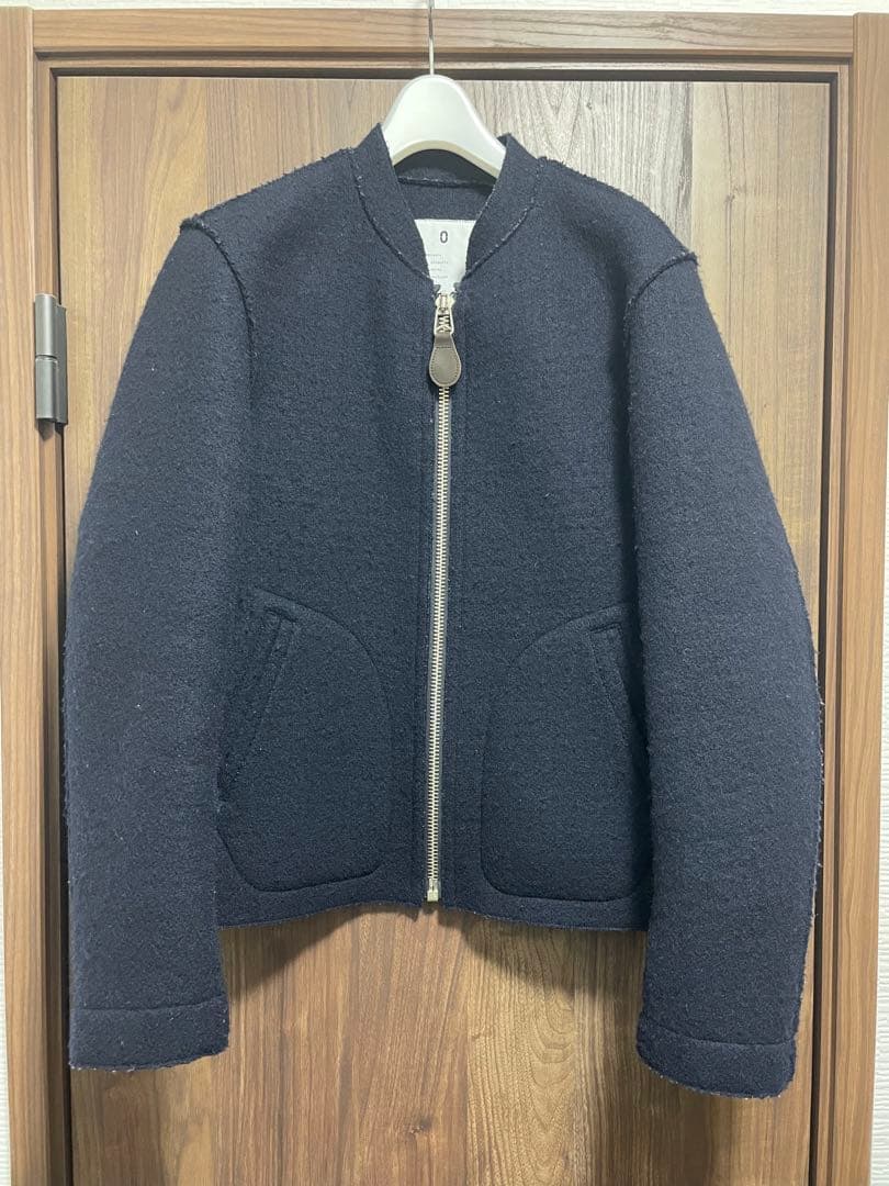 じょん　un/unbient Wool No-collar Jacket