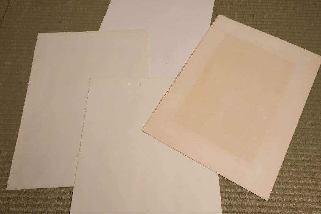 徳力富吉郎 木版画 限定E.A/200部 いきいき富山四景 多色摺【CM359】