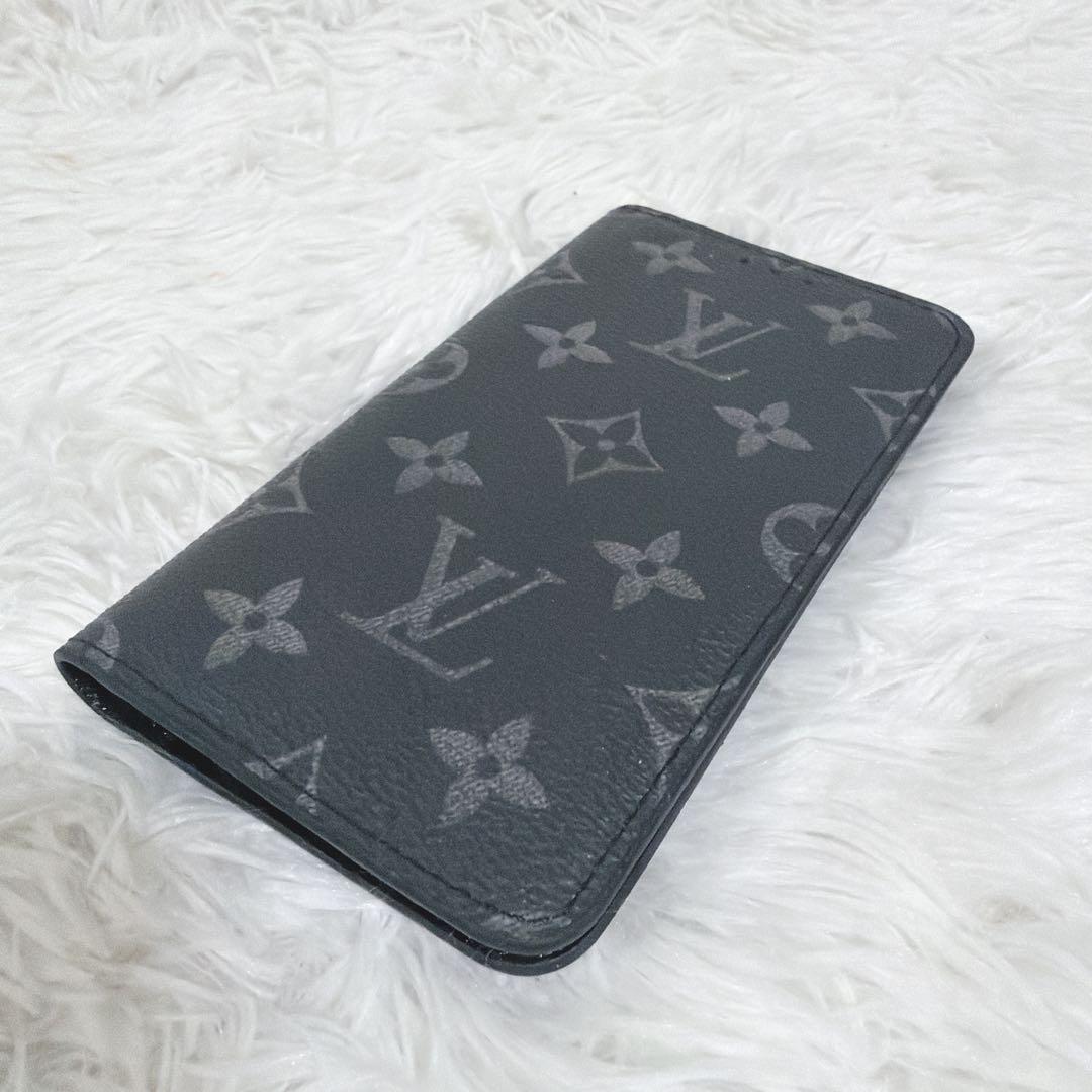 【未使用】Louis Vuitton グレー 手帳型ケース