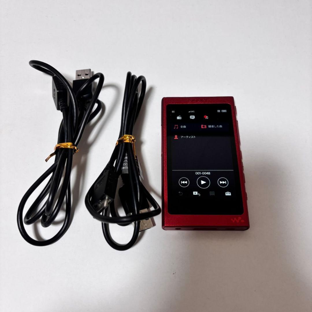 美品！SONY ソニー WALKMAN ウォークマン NW-A35 レッド