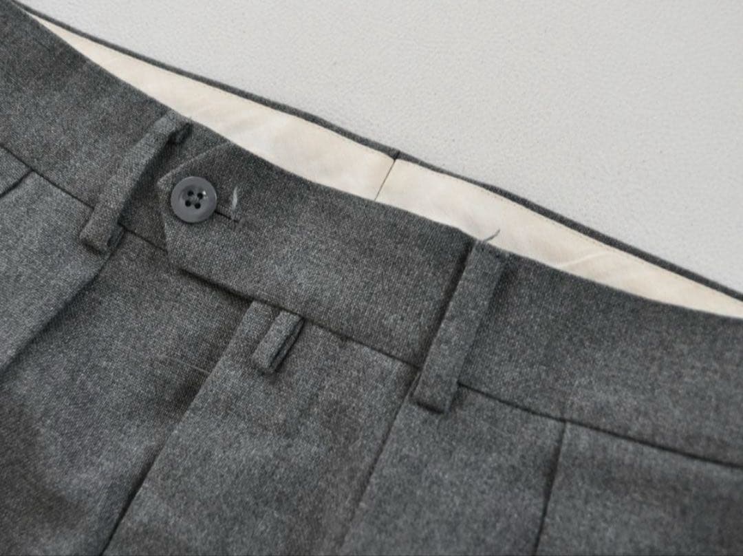 美品 NEAT ニート HOPSACK TAPERED テーパードパンツ