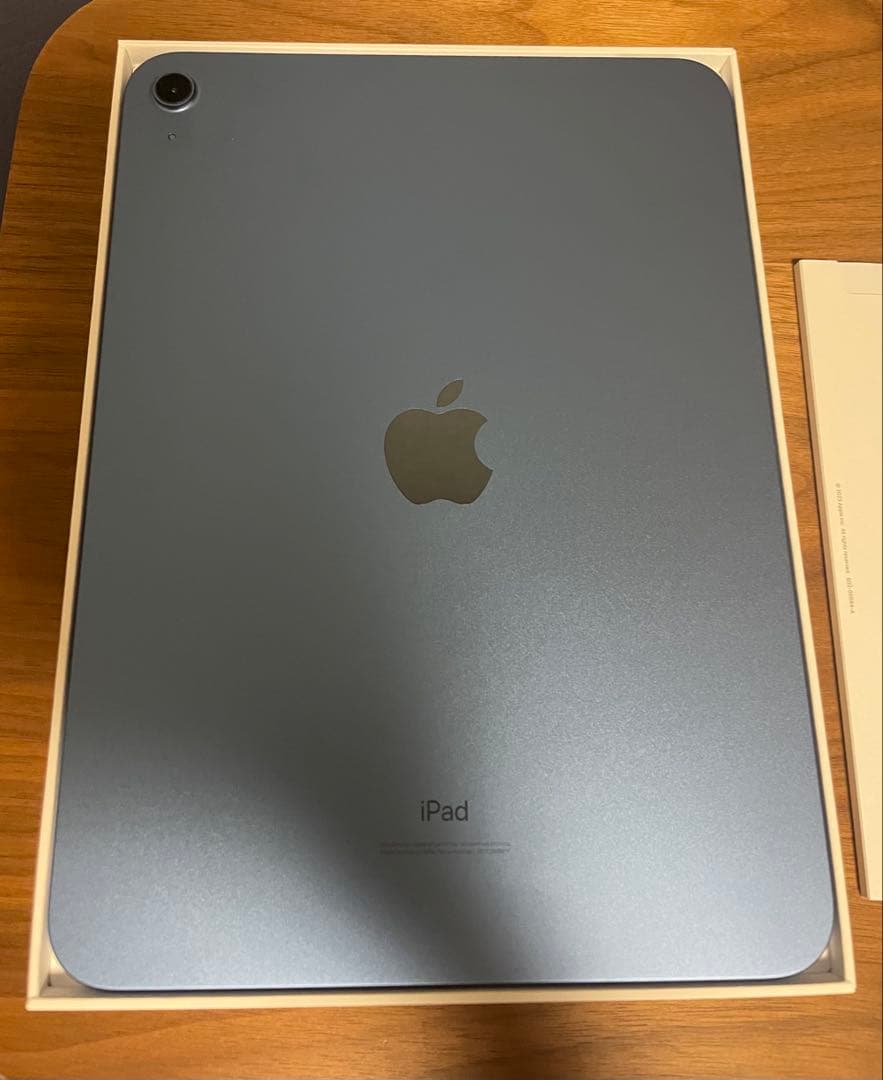 Apple iPad 10世代 64GB本体ブルー + Apple Pencil
