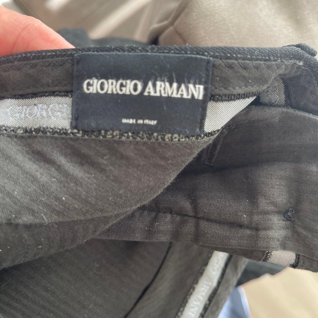 Giorgio Armani ストライプスーツ　ジャケット、パンツ