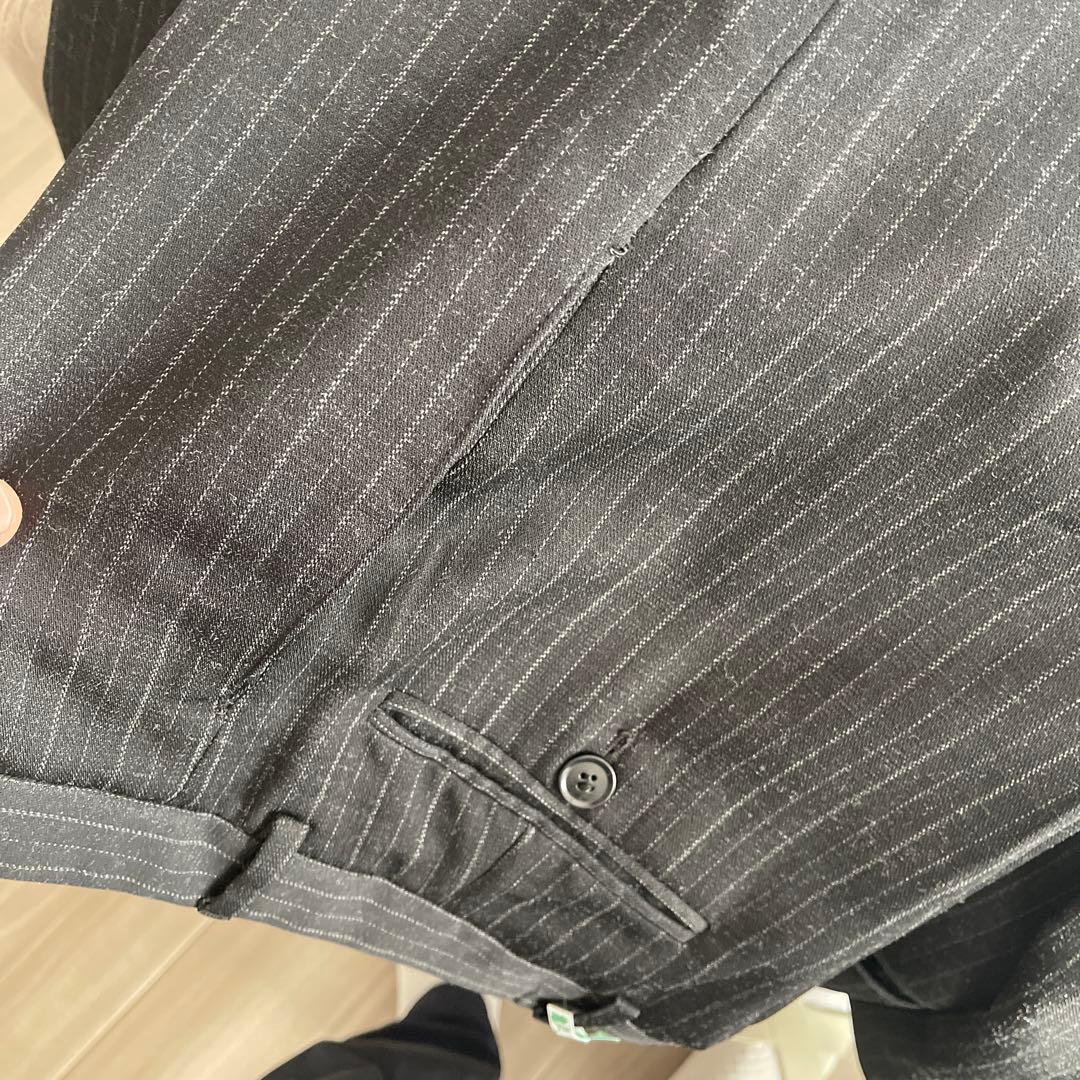 Giorgio Armani ストライプスーツ　ジャケット、パンツ