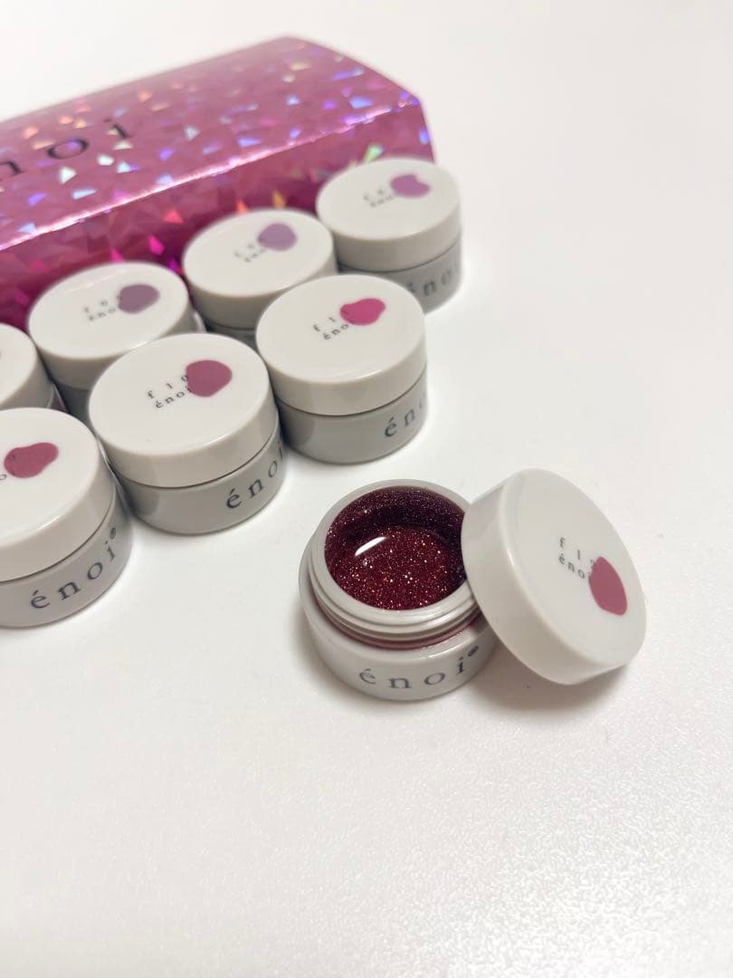 énoi エノイ ピンク フラッシュジェル 10個セット マグネットスティック付
