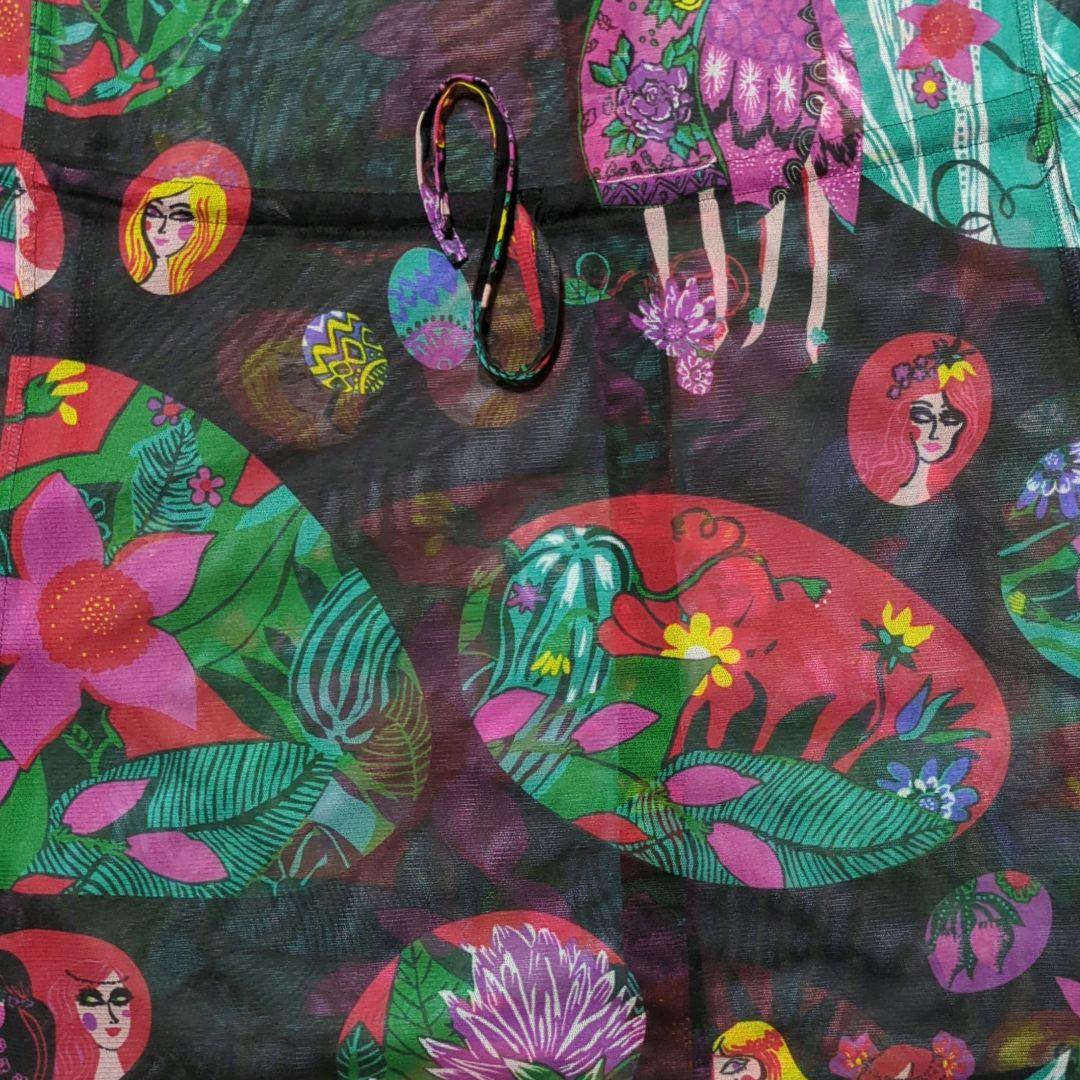 TOKUKO 1er VOL　前開き チュニック　羽織物　民族衣装　女性　お花