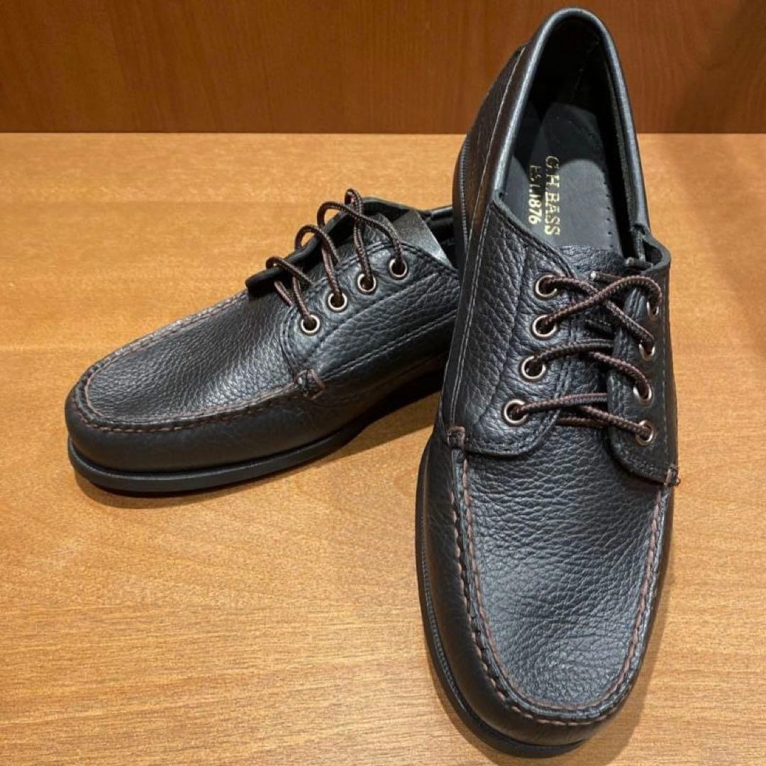 ＜G.H.BASS for District＞ ブラック キャンプモック