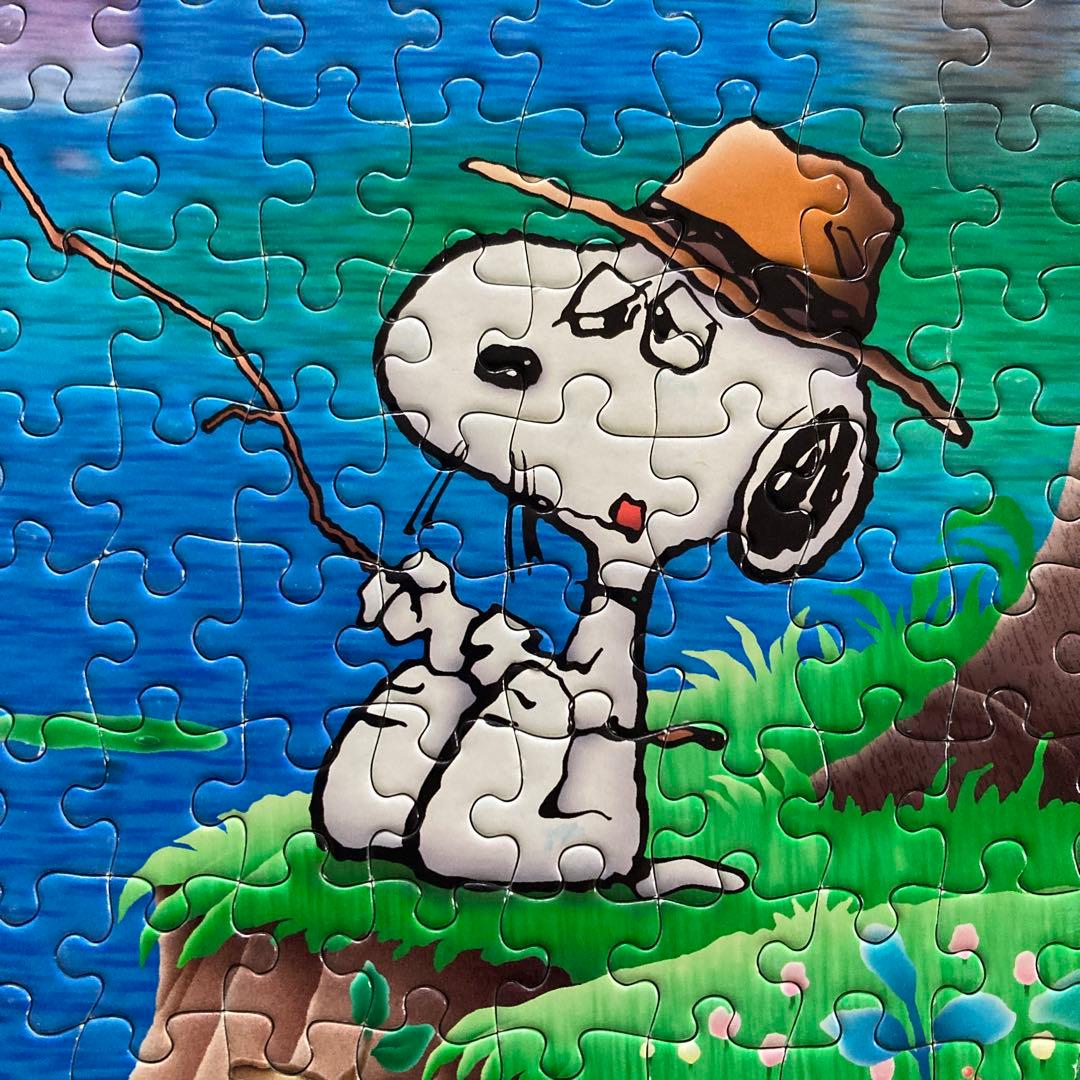 スヌーピー ピーナッツ　なかよく魚つり　ジグソーパズル　1000ピース
