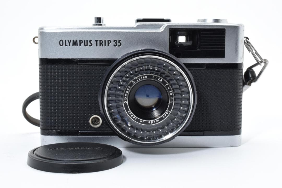 [良品]オリンパス OLYMPUS TRIP 35 シルバー フィルムカメラ