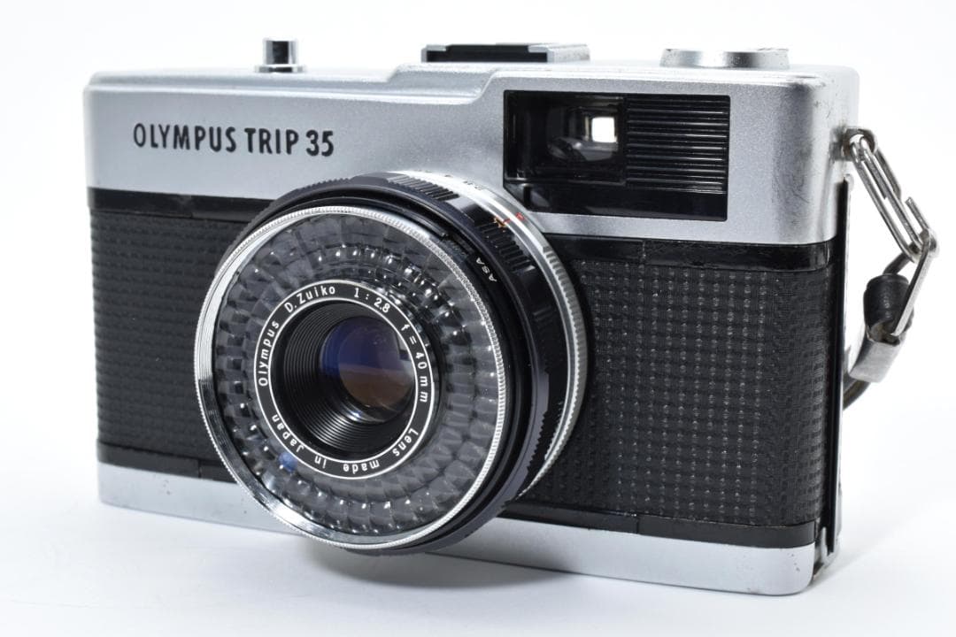 [良品]オリンパス OLYMPUS TRIP 35 シルバー フィルムカメラ