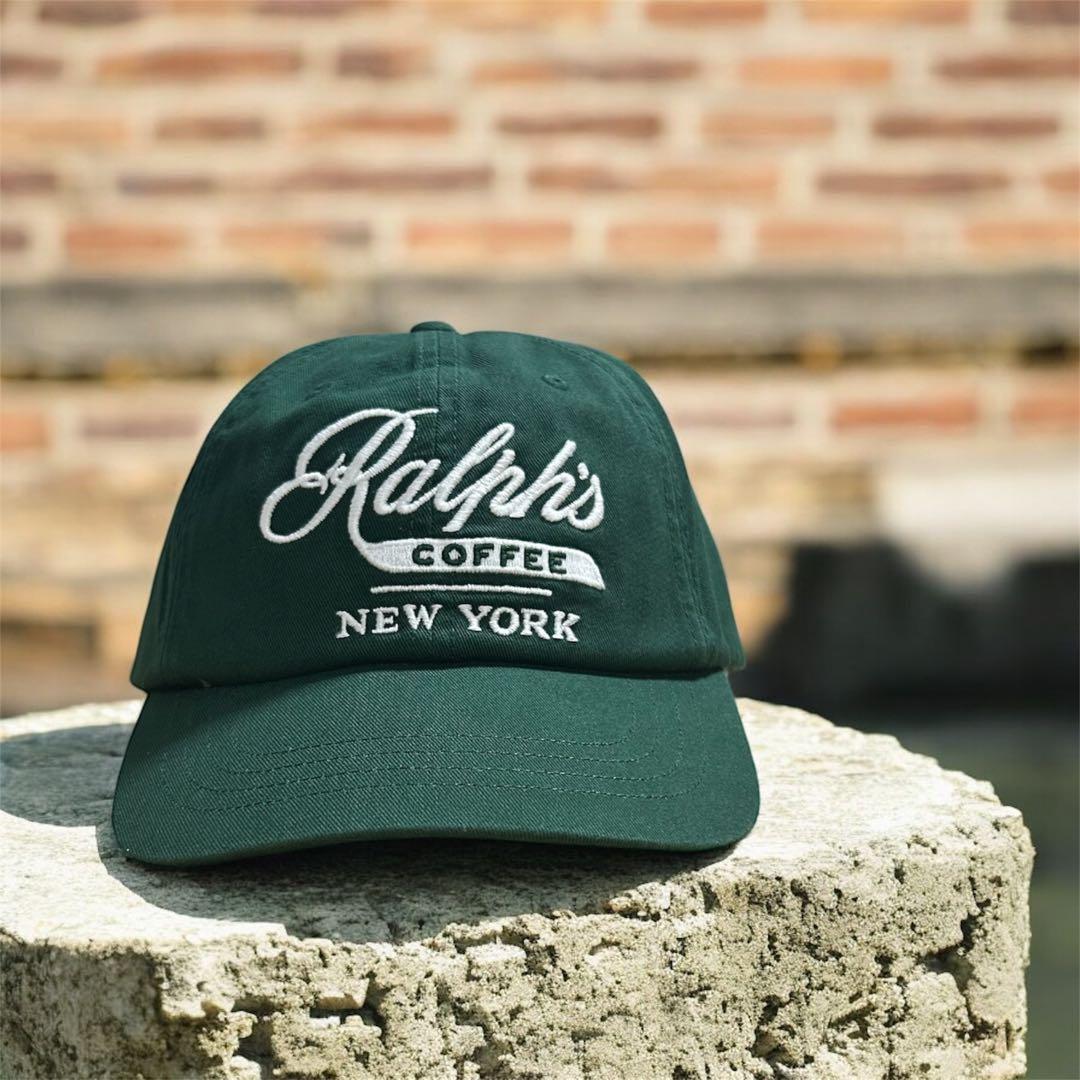 タグ付き新品❗️ラルフズコーヒー Ralph’s Coffee BB キャップ 緑