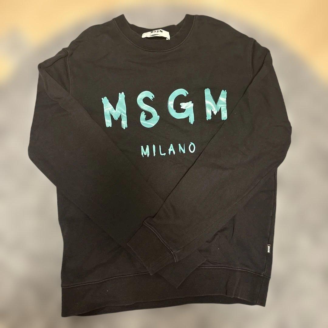 MSGM ブラック トレーナー ティファニー