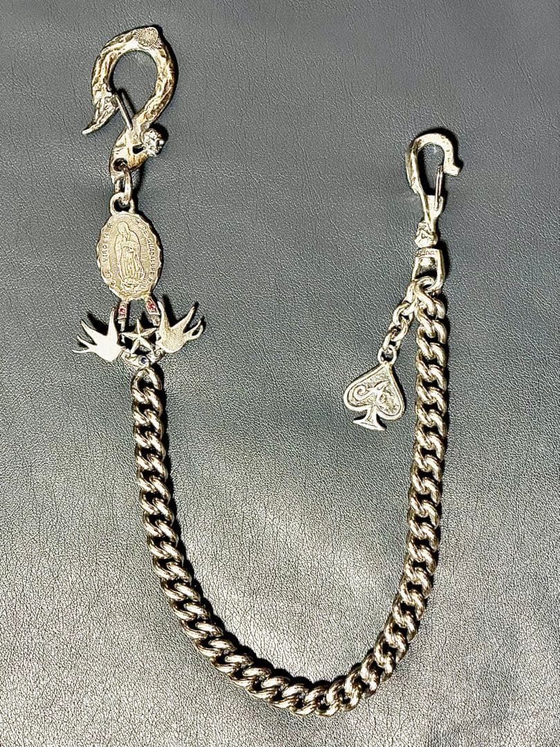 galcia ガルシア　ウォレットチェーン　シルバー　925