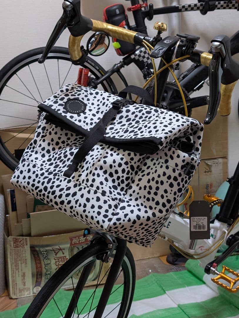 フェアウェザー フロントバッグ　小径車・ミニベロ用　フレーム・アダプター付き