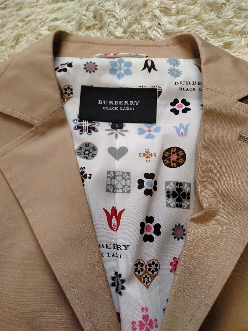 BURBERRY BLACK LABEL モノグラム　テーラードジャケット　L