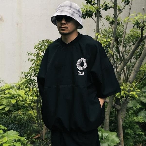 新同 25SS COOTIE オンブレチェック ボールハット グレーL 付属品有