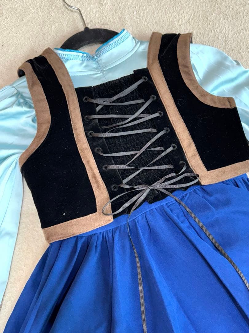 アナ　雪山ドレス キッズ130