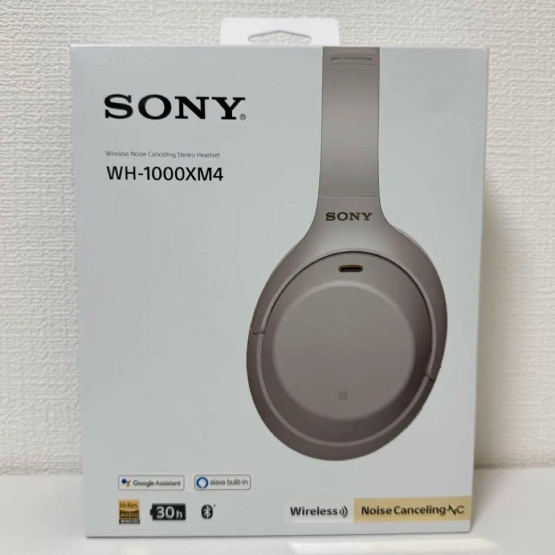 SONY ワイヤレスヘッドホン WH-1000XM4 プラチナシルバー