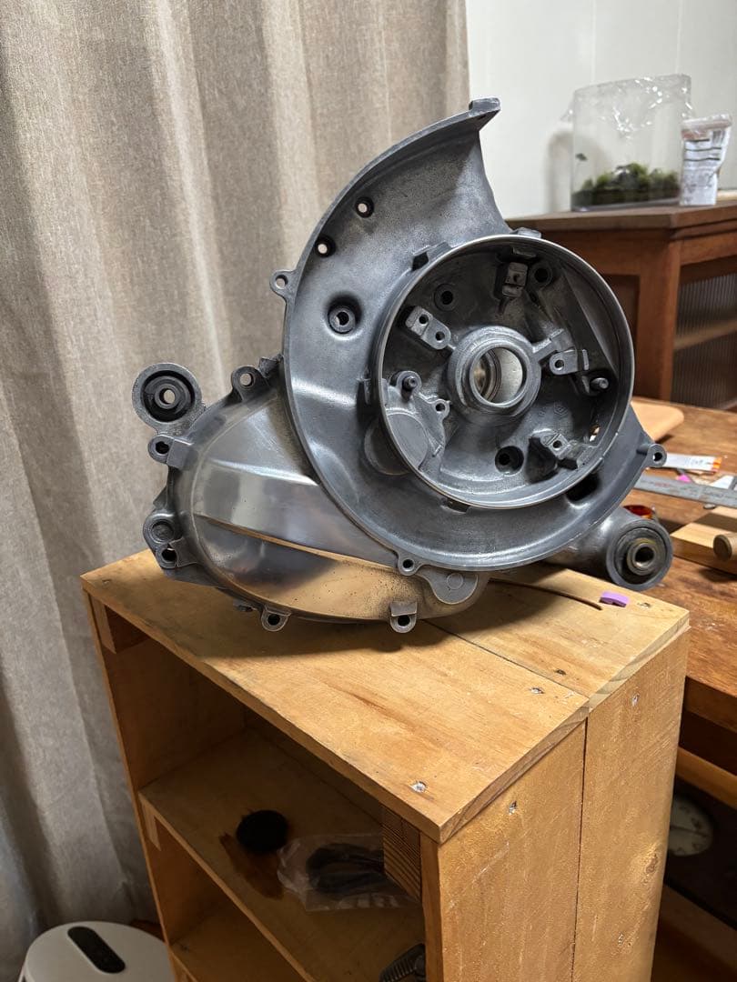 ベスパ50Sクランクケース