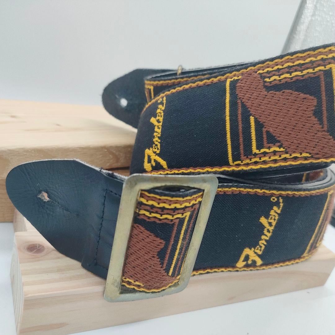 フェンダー ギターストラップ ヴィンテージ 金属バックル