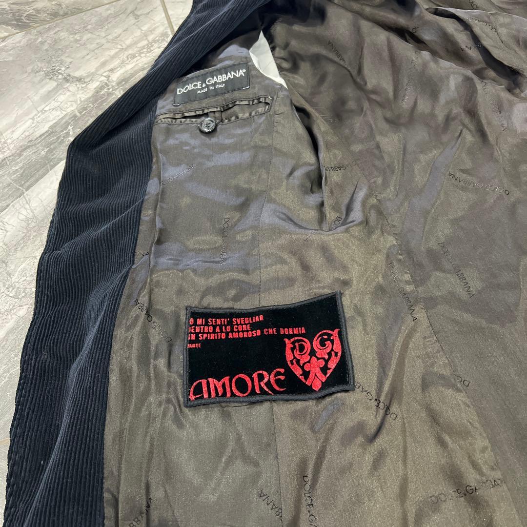 メンズドルチェアンドガッバーナ　ドルガバ　ジャケット　52