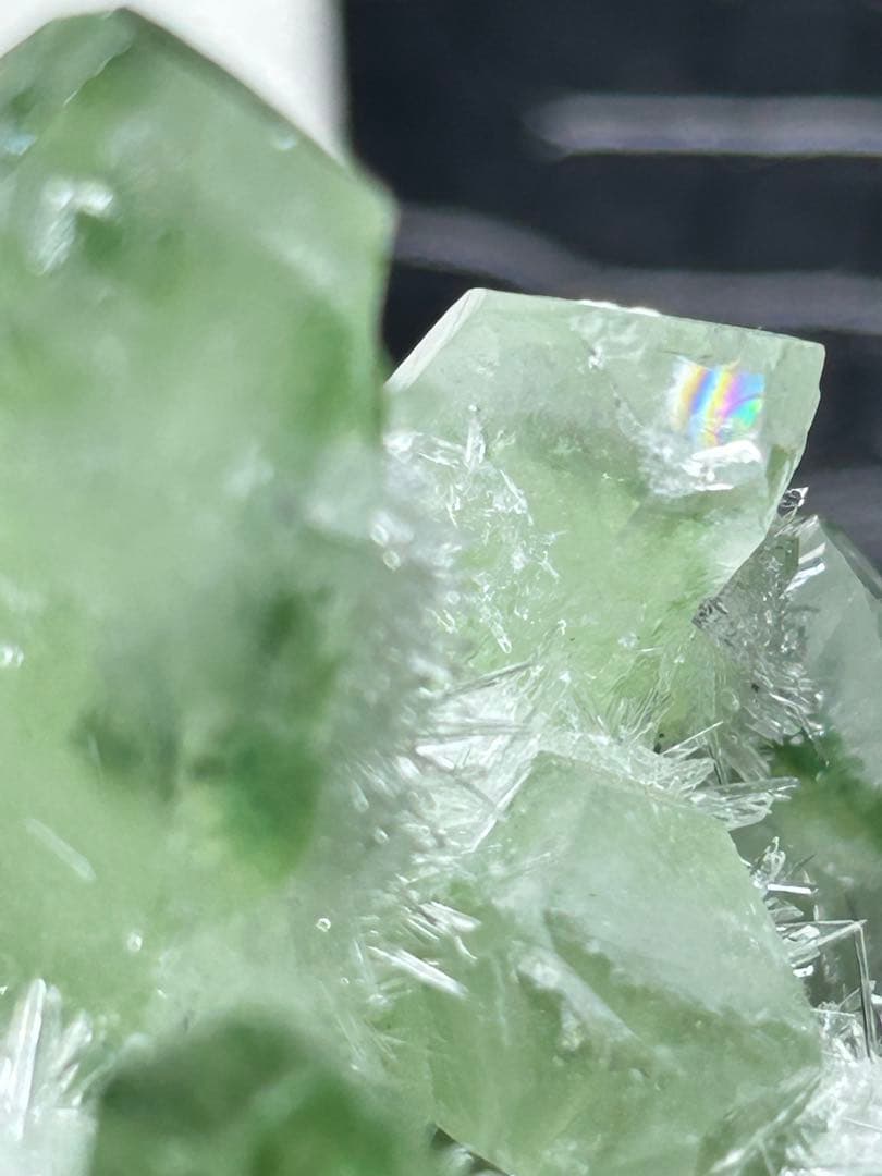 週末限定価格‼️★高浄化★美品マダガスカル産グリーンガーデン水晶クラスター　開運