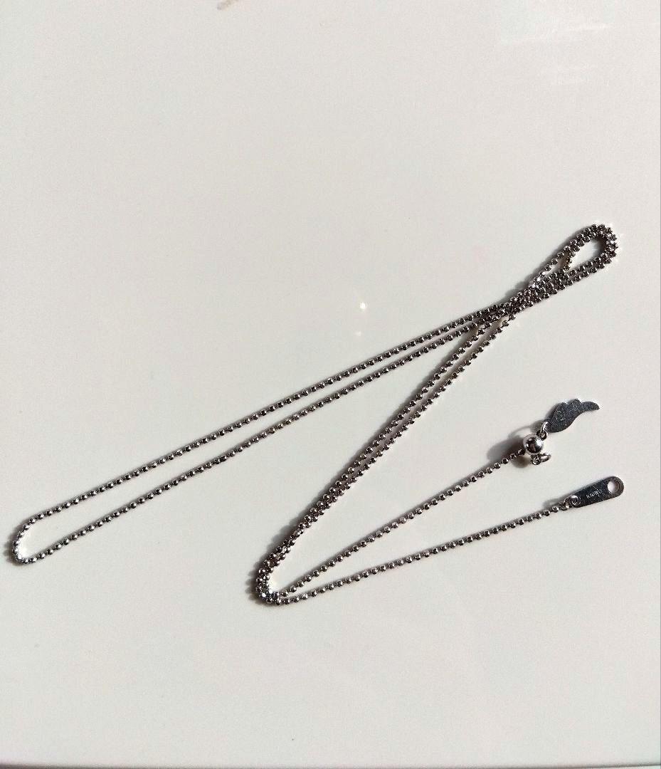 訳あり K18WG チェーン チェーンネックレス