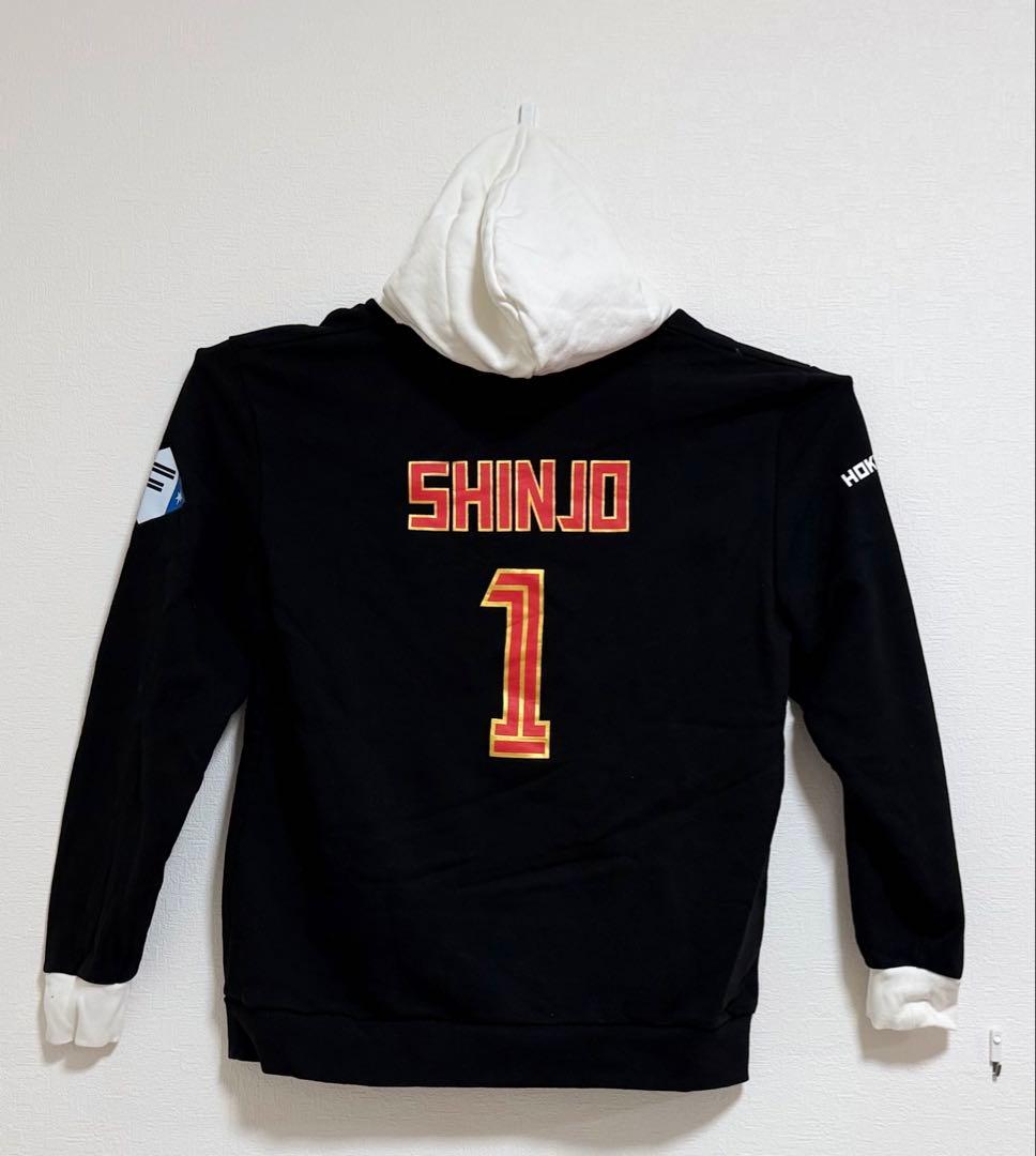 受注限定販売品　フーディー　箔プリント (新庄 剛志 #1)