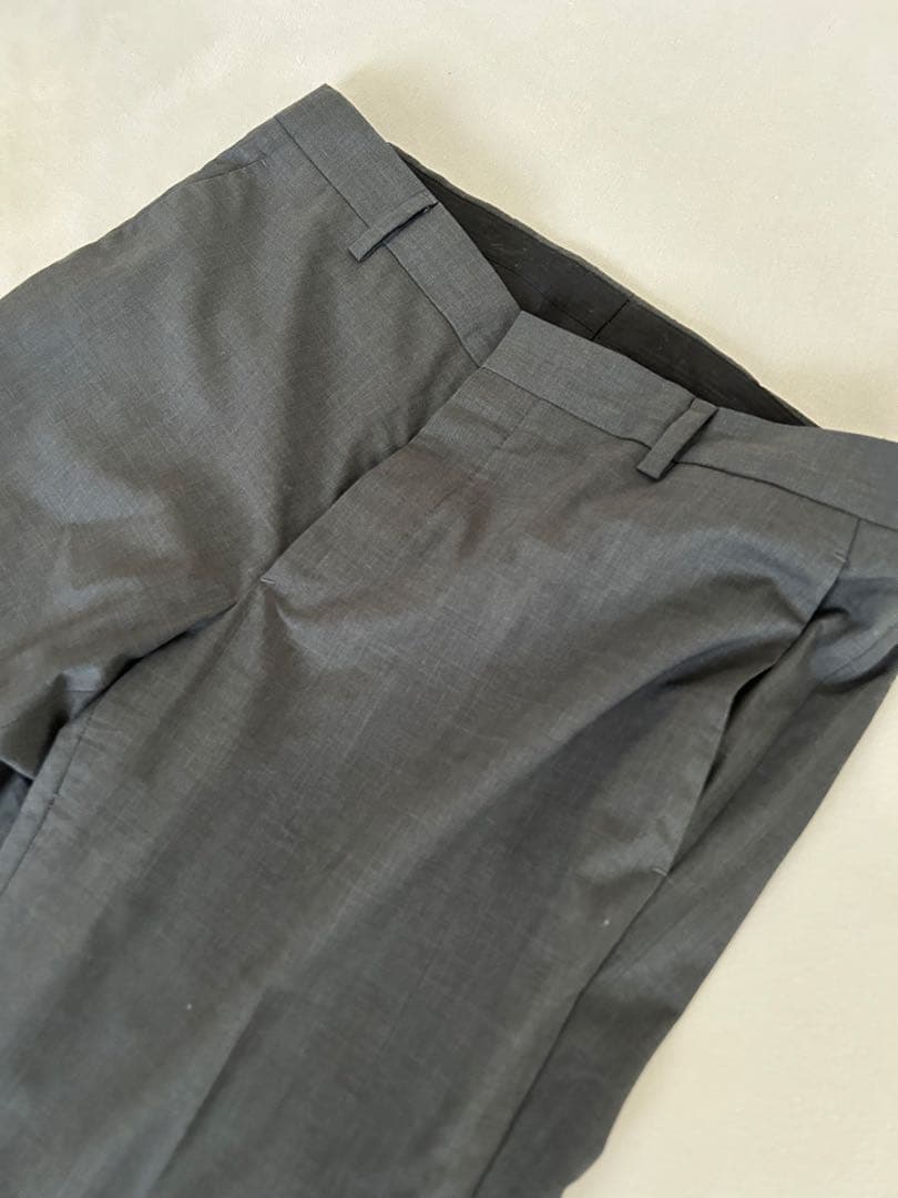 スーツ prada archive wool slacks grey