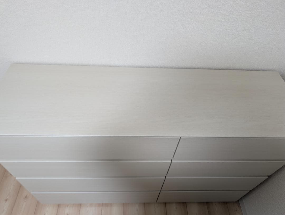 【3月上旬発送】ニトリ ローチェスト（140-4LC WW)（2025年購入）