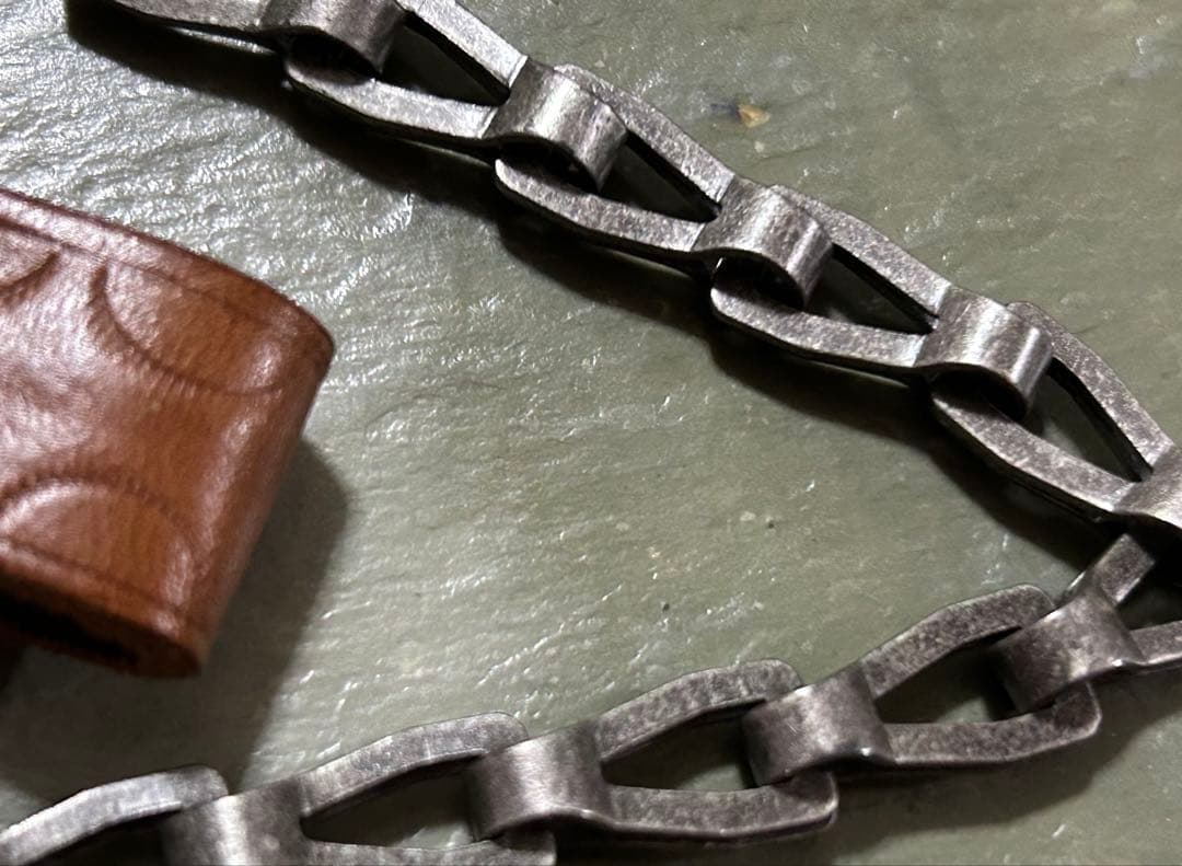 RRL ダブルアールエル 切替レザー チェーンウォレット