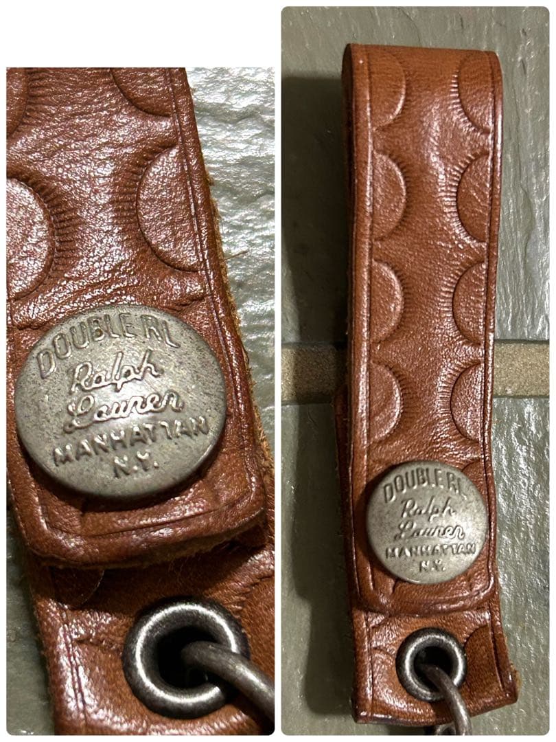 RRL ダブルアールエル 切替レザー チェーンウォレット