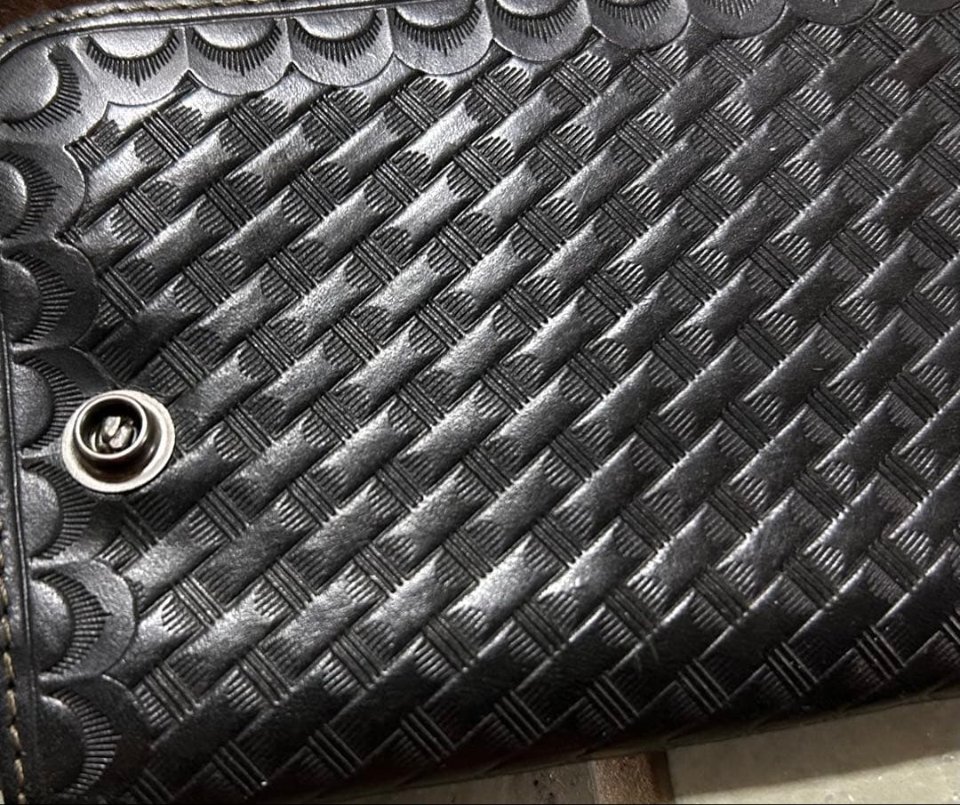 RRL ダブルアールエル 切替レザー チェーンウォレット