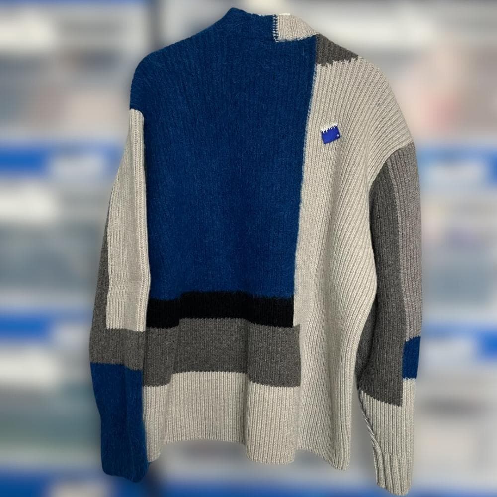 新品 Ader Error x Zara パッチワークオーバーサイズニット