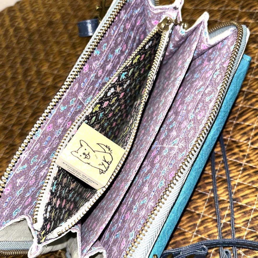 えっこ様☆フラップ付きお財布ショルダー(スマホも入るよ)＆目隠しカーテン5枚★¨̮