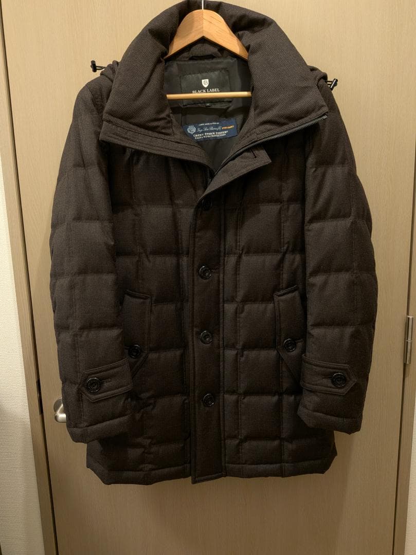 マイクロ千鳥柄ストームシステムダウンコート