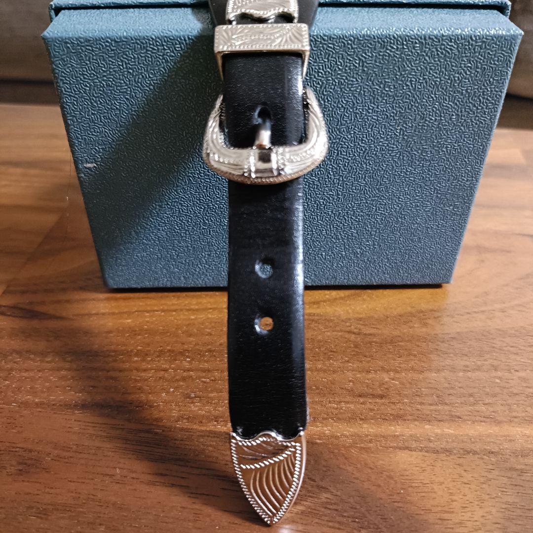 TOGA DOUBLE BUCKLE BANGLE ブラック