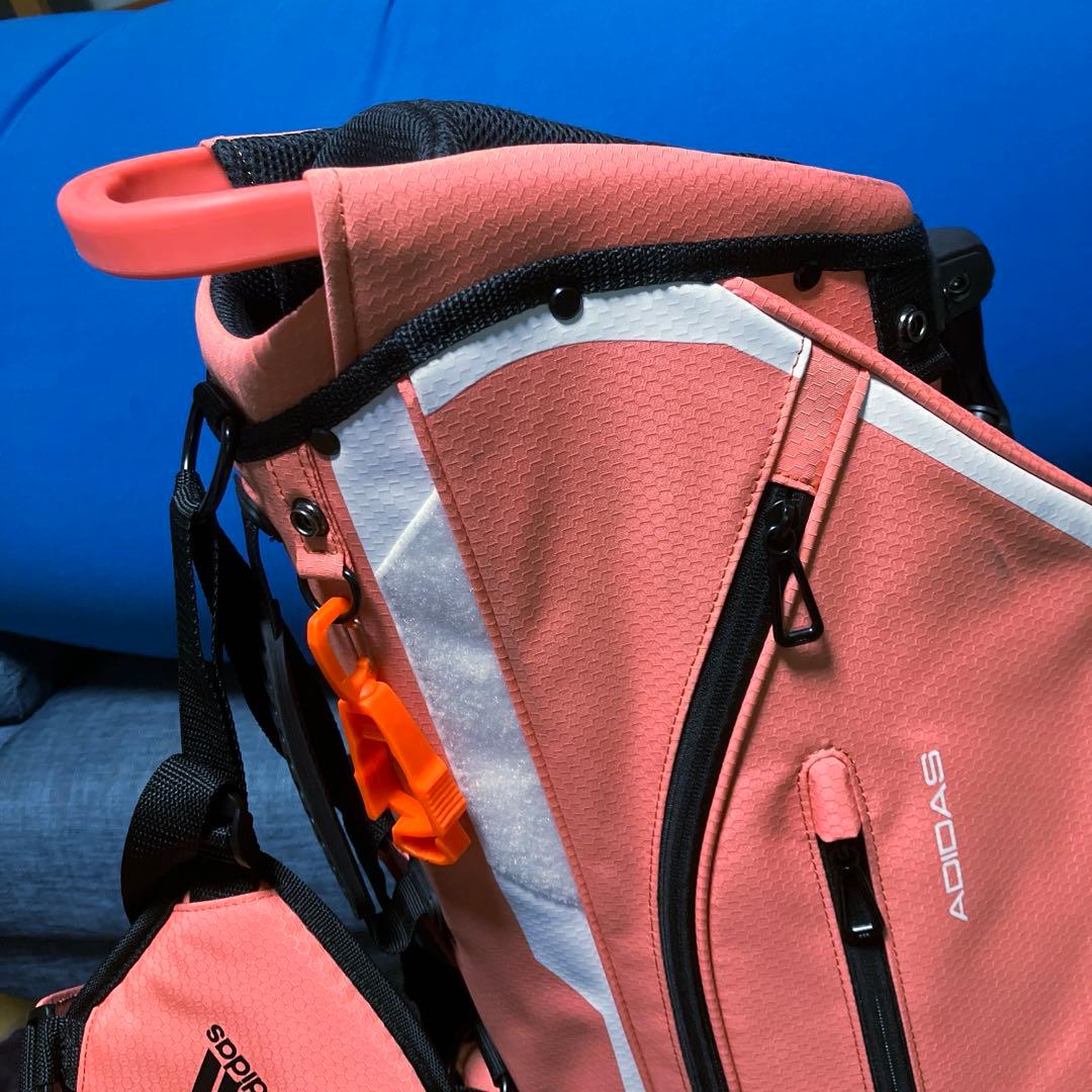 【ピカ】adidas軽量スリーバースタンドキャディーバック