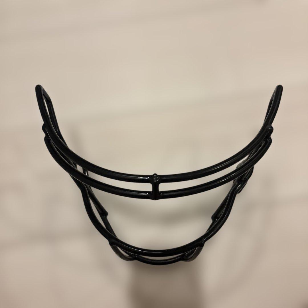 m*i様 アメリカンフットボール ブラックフェイスマスク