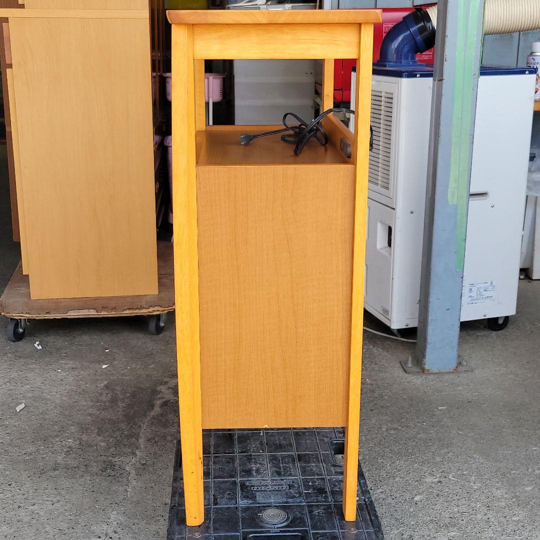 maruni マルニ木工 電話台 FAX台 キャビネット 収納付き 幅61cm