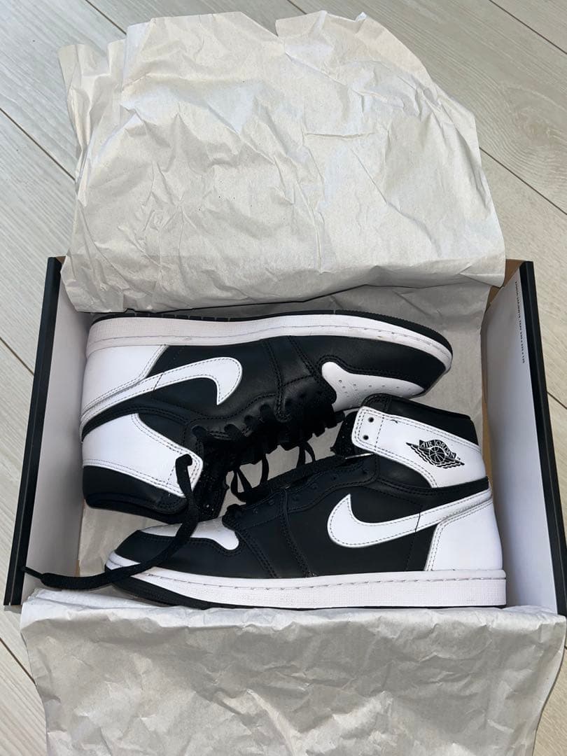 シューズ(男性用) NikeAirJordan1 RetroHighOG Black/White