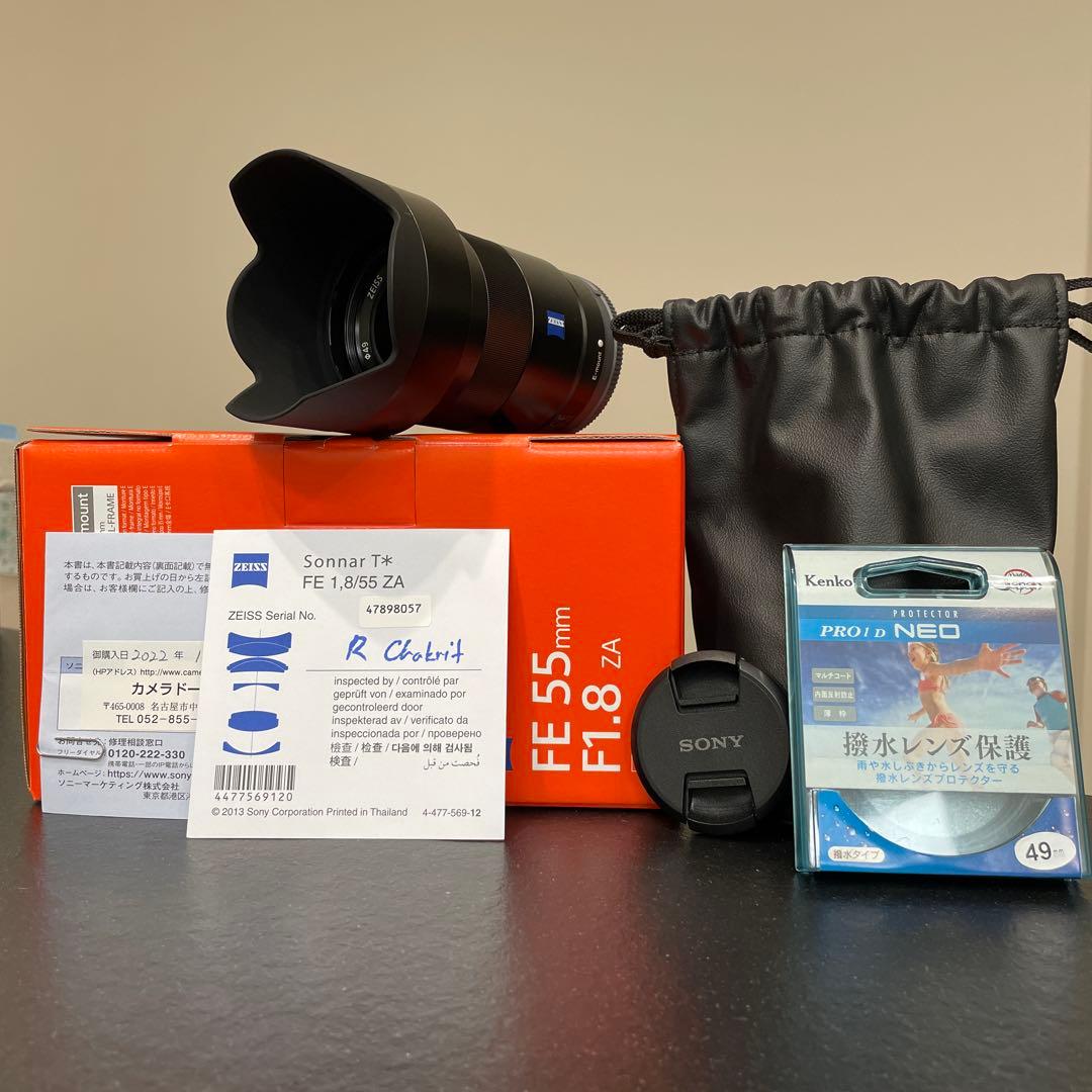 レンズ(単焦点) SEL55F18Z ZEISS FE 55mm F1.8 ZA