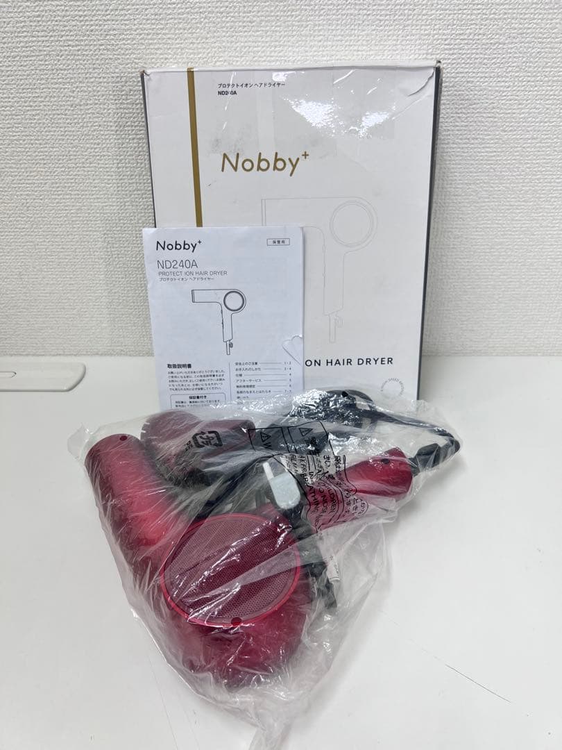12K2#10プロテクトイオンヘアードライヤー　ND240A　レッド
