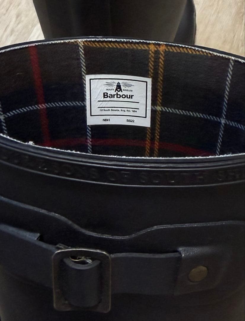 BARBOUR Bede サイドストラップ レインブーツ