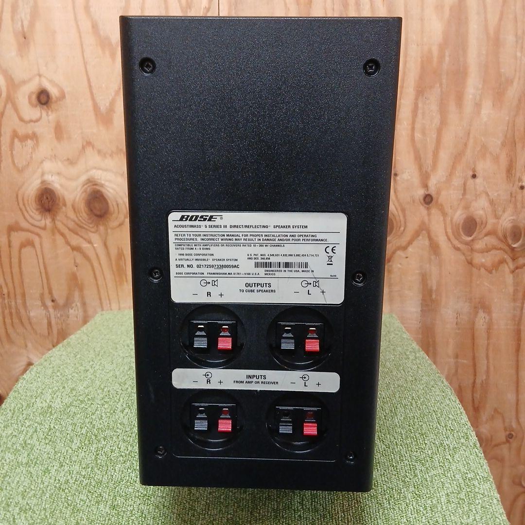 BOSE 5 Series III speaker system ＋RA-18㊷