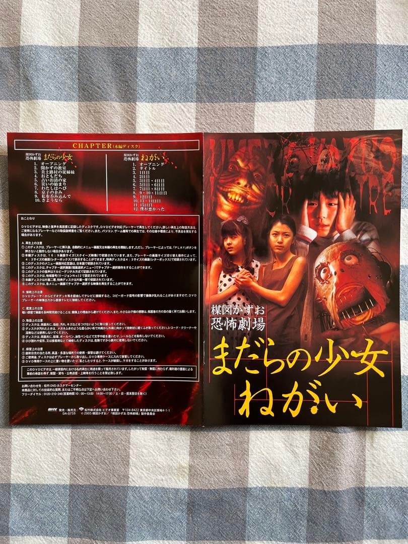 【美品】楳図かずお 恐怖劇場3本まとめ 管理24D70 68 69