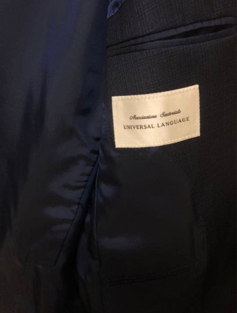 ユニバーサルランゲージ　A5 グレンチェック