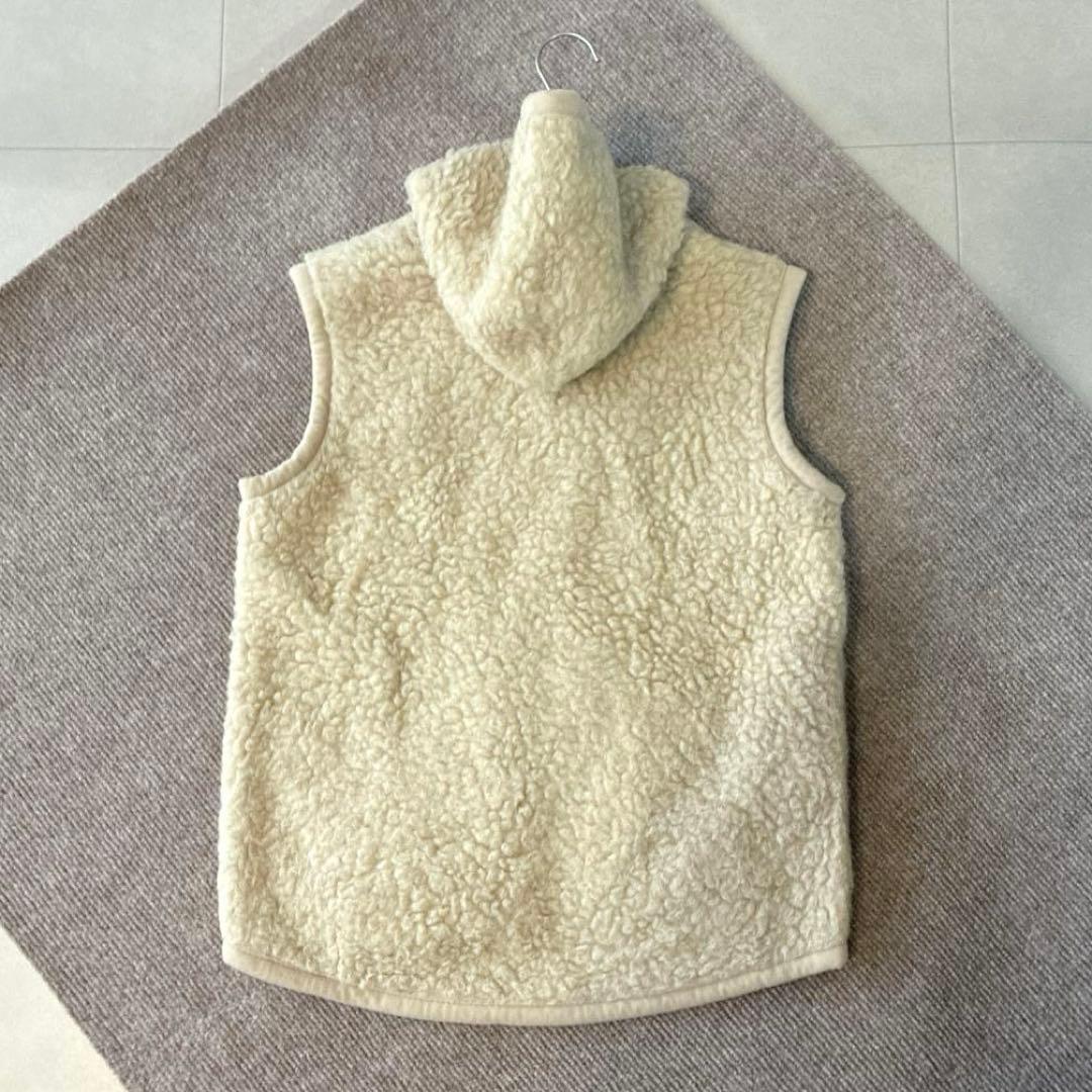 未使用級 コールドブレーカー♡ジップアップ ボア ベスト フード付き ROBBY