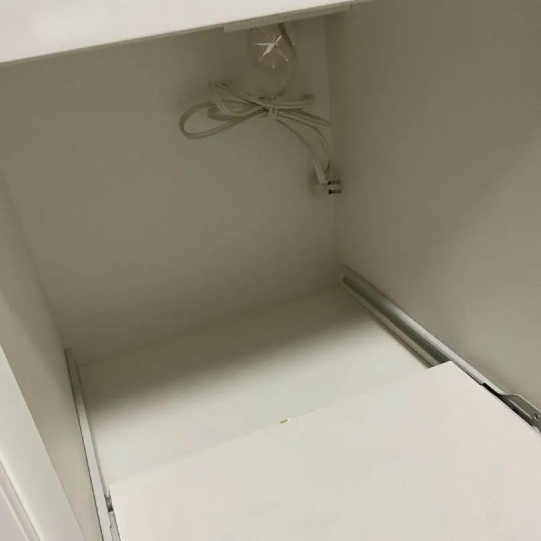 ホワイトレンジボード・レンジ台　ニトリ